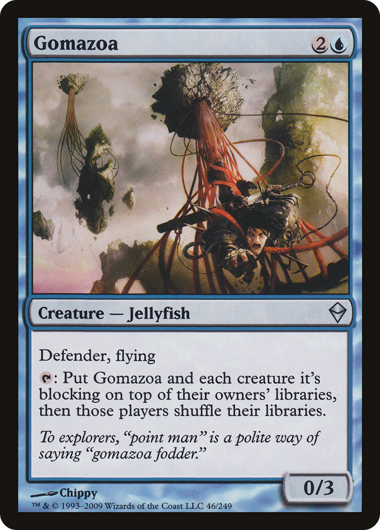 Gomazoa (ZEN-046) - Zendikar - Premium MTG Single from Wizards of the Coast - Just $0.25! Shop now at Game Crave Tournament Store