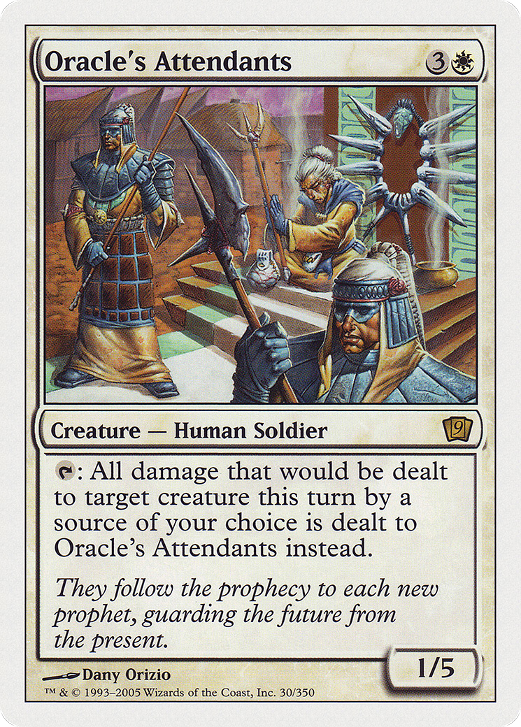 Oracle's Attendants (9ED-030) - Ninth Edition - Premium MTG Single from Wizards of the Coast - Just $0.25! Shop now at Game Crave Tournament Store
