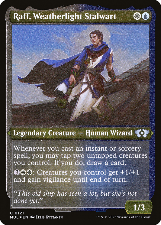 Raff, Weatherlight Stalwart (MUL-121) - Multiverse Legends Etched Foil - Premium MTG Single from Wizards of the Coast - Just $0.25! Shop now at Game Crave Tournament Store