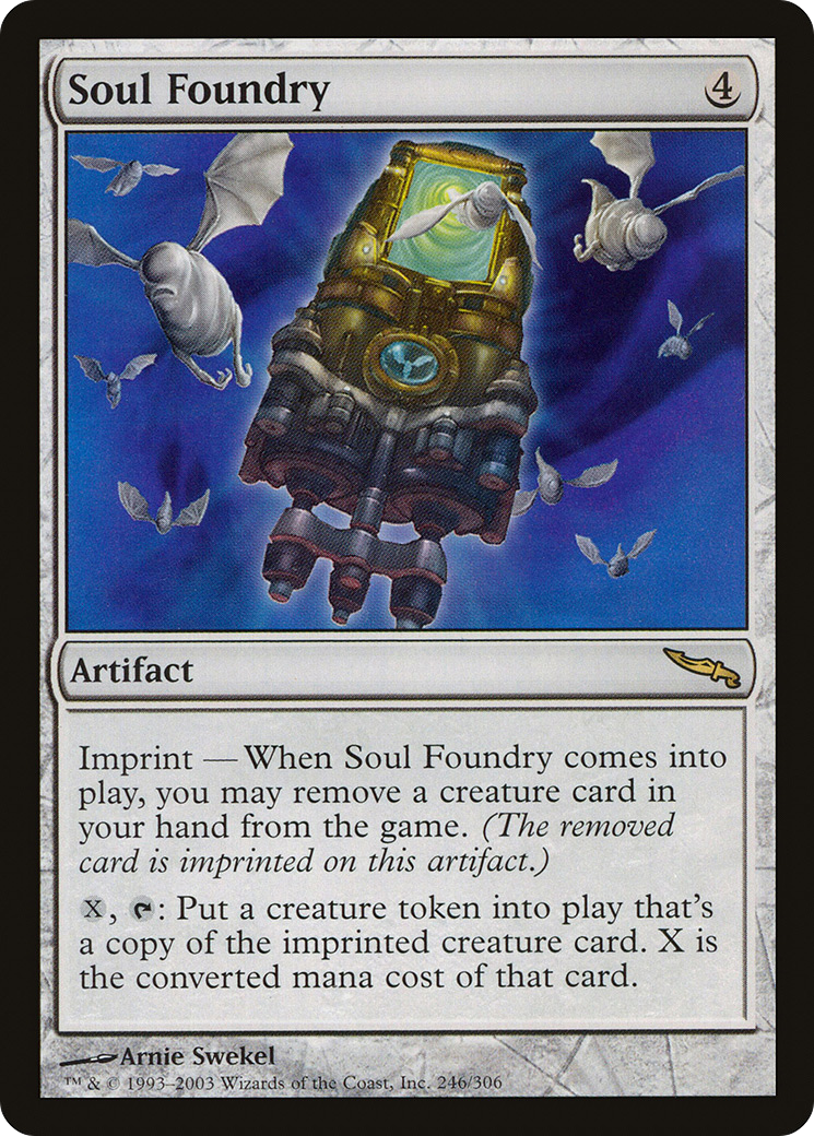 Soul Foundry (MRD-246) - Mirrodin Foil - Premium MTG Single from Wizards of the Coast - Just $1.68! Shop now at Game Crave Tournament Store