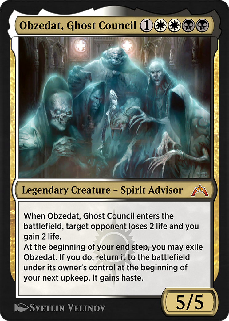 Obzedat, Ghost Council (EA3-016) - Explorer Anthology 3 - Premium MTG Single from Wizards of the Coast - Just $0! Shop now at Game Crave Tournament Store