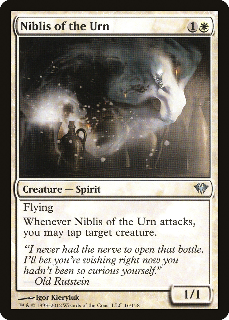 Niblis of the Urn (DKA-016) - Dark Ascension Foil - Premium MTG Single from Wizards of the Coast - Just $0.19! Shop now at Game Crave Tournament Store