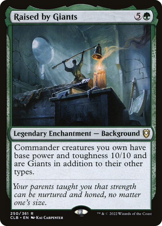 Raised by Giants (CLB-250) - Commander Legends: Battle for Baldur's Gate - Premium MTG Single from Wizards of the Coast - Just $0.08! Shop now at Game Crave Tournament Store