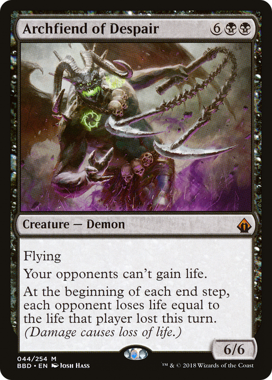 Archfiend of Despair (BBD-044) - Battlebond - Premium MTG Single from Wizards of the Coast - Just $16.41! Shop now at Game Crave Tournament Store