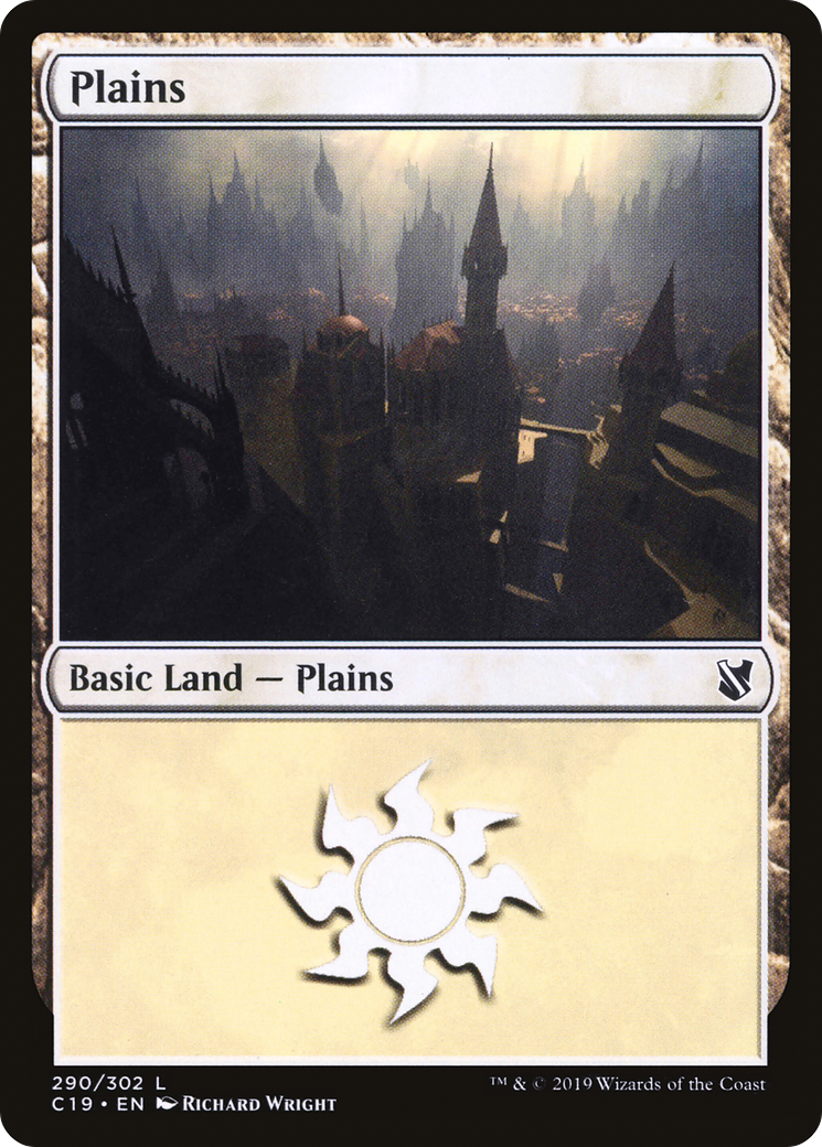 Plains (C19-290) - Commander 2019 - Premium MTG Single from Wizards of the Coast - Just $0.25! Shop now at Game Crave Tournament Store