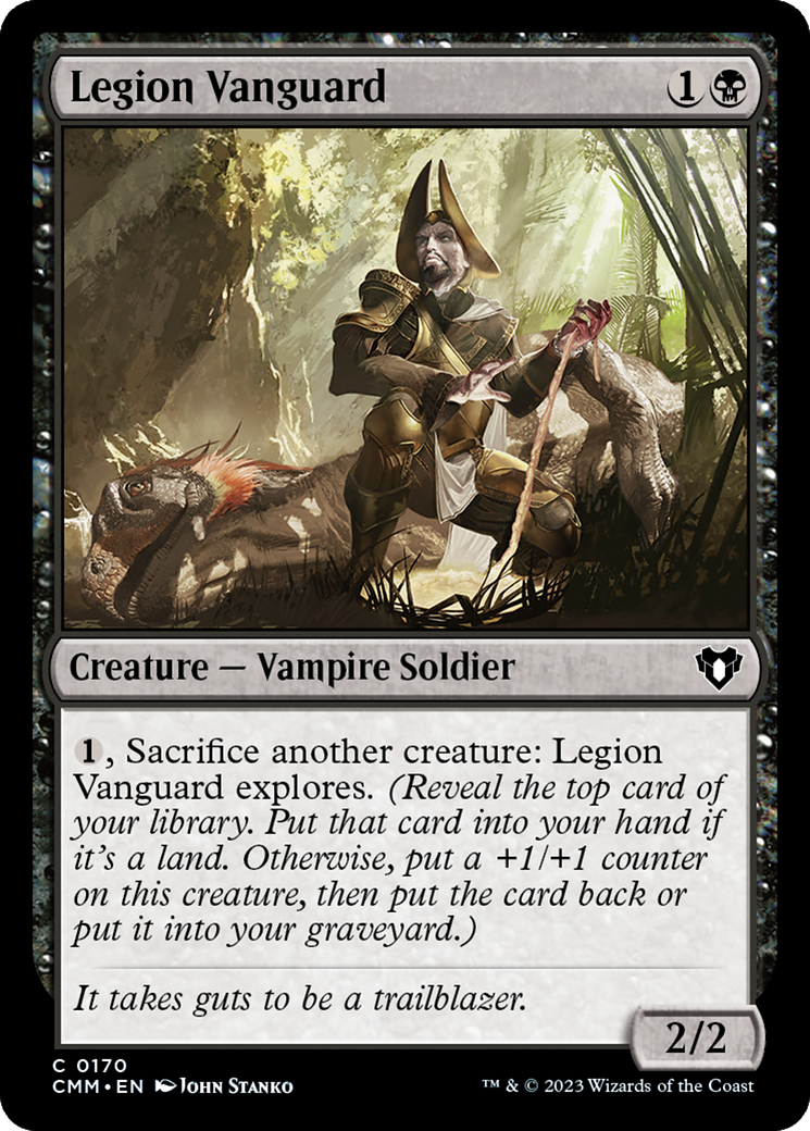 Legion Vanguard (CMM-170) - Commander Masters - Premium MTG Single from Wizards of the Coast - Just $0.08! Shop now at Game Crave Tournament Store