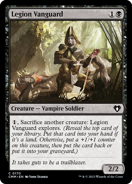Legion Vanguard (CMM-170) - Commander Masters - Premium MTG Single from Wizards of the Coast - Just $0.08! Shop now at Game Crave Tournament Store