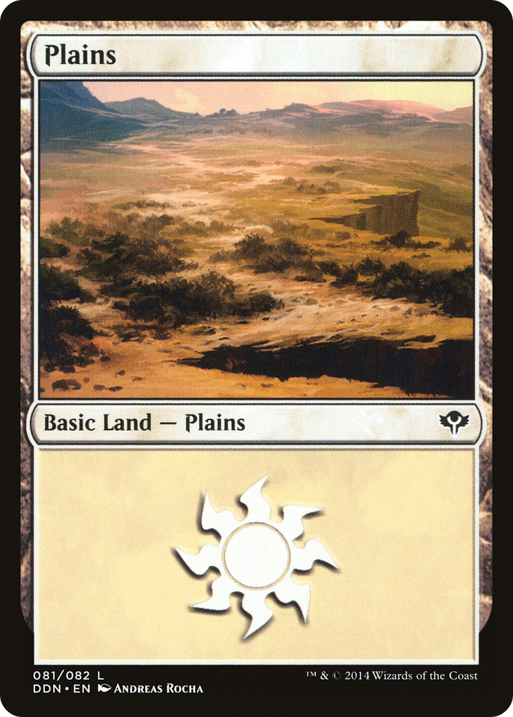 Plains (DDN-081) - Duel Decks: Speed vs. Cunning - Premium MTG Single from Wizards of the Coast - Just $0.08! Shop now at Game Crave Tournament Store