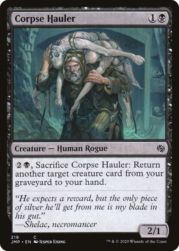 Corpse Hauler (JMP-219) - Jumpstart - Premium MTG Single from Wizards of the Coast - Just $0.08! Shop now at Game Crave Tournament Store