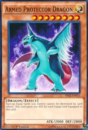 Armed Protector Dragon (SR02-EN013) - Structure Deck: Rise of the True Dragons 1st Edition - Premium Yugioh Single from Konami - Just $0.25! Shop now at Game Crave Tournament Store