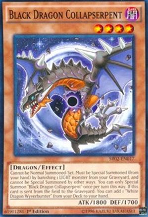 Black Dragon Collapserpent (SR02-EN017) - Structure Deck: Rise of the True Dragons 1st Edition - Premium Yugioh Single from Konami - Just $0.25! Shop now at Game Crave Tournament Store