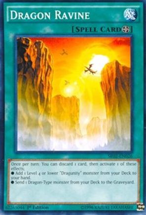 Dragon Ravine (SR02-EN026) - Structure Deck: Rise of the True Dragons 1st Edition - Premium Yugioh Single from Konami - Just $1.13! Shop now at Game Crave Tournament Store