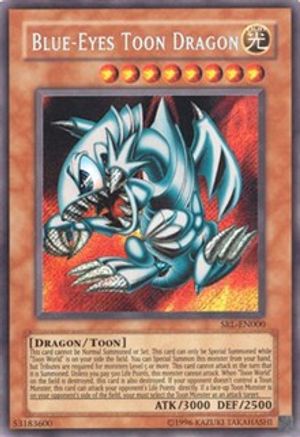 Blue-Eyes Toon Dragon (SRL-EN000) (SRL-EN000) - Spell Ruler (Worldwide English) Unlimited - Premium Yugioh Single from Konami - Just $9.04! Shop now at Game Crave Tournament Store