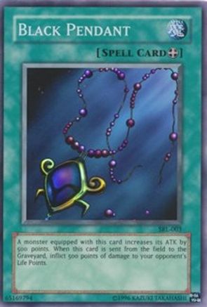 Black Pendant (SRL-003) - Spell Ruler Unlimited - Premium Yugioh Single from Konami - Just $0.46! Shop now at Game Crave Tournament Store
