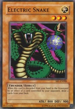 Electric Snake (SRL-008) - Spell Ruler Unlimited - Premium Yugioh Single from Konami - Just $0.25! Shop now at Game Crave Tournament Store