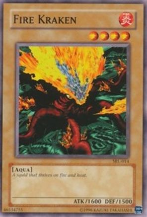 Fire Kraken (SRL-014) - Spell Ruler Unlimited - Premium Yugioh Single from Konami - Just $0.25! Shop now at Game Crave Tournament Store