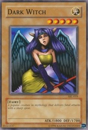 Dark Witch (SRL-019) - Spell Ruler Unlimited - Premium Yugioh Single from Konami - Just $0.25! Shop now at Game Crave Tournament Store