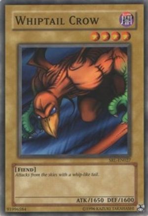 Whiptail Crow (SRL-027) - Spell Ruler Unlimited - Premium Yugioh Single from Konami - Just $0.25! Shop now at Game Crave Tournament Store