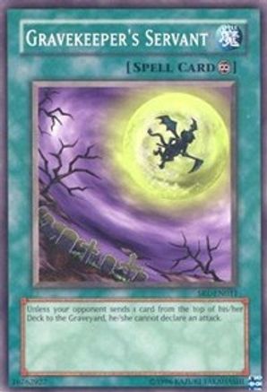 Gravekeeper's Servant (SRL-031) - Spell Ruler Unlimited - Premium Yugioh Single from Konami - Just $0.26! Shop now at Game Crave Tournament Store