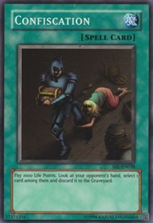 Confiscation (SRL-038) - Spell Ruler Unlimited - Premium Yugioh Single from Konami - Just $1.45! Shop now at Game Crave Tournament Store
