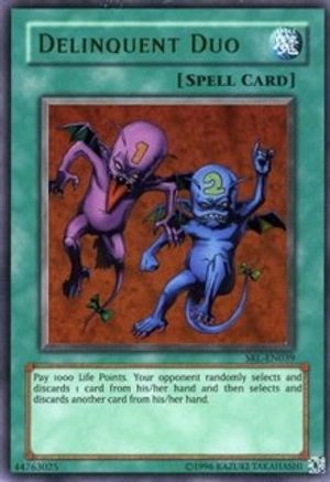 Delinquent Duo (SRL-039) - Spell Ruler Unlimited - Premium Yugioh Single from Konami - Just $5.87! Shop now at Game Crave Tournament Store