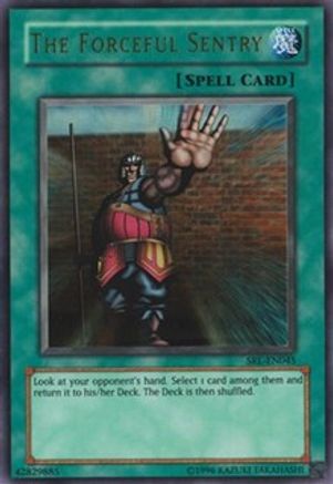 The Forceful Sentry (SRL-045) - Spell Ruler Unlimited - Premium Yugioh Single from Konami - Just $3.44! Shop now at Game Crave Tournament Store
