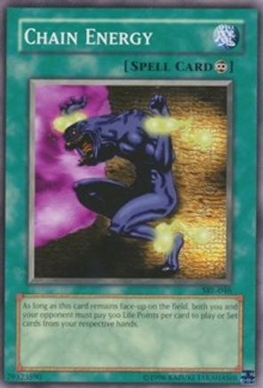 Chain Energy (SRL-046) - Spell Ruler Unlimited - Premium Yugioh Single from Konami - Just $0.38! Shop now at Game Crave Tournament Store