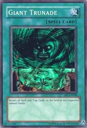Giant Trunade (SRL-048) - Spell Ruler Unlimited - Premium Yugioh Single from Konami - Just $4.05! Shop now at Game Crave Tournament Store