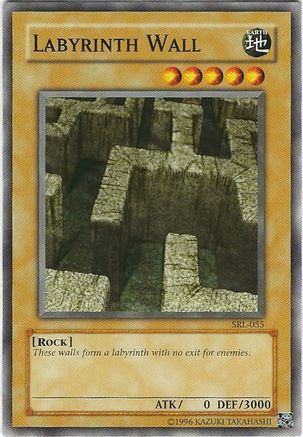Labyrinth Wall (SRL-055) - Spell Ruler Unlimited - Premium Yugioh Single from Konami - Just $0.26! Shop now at Game Crave Tournament Store