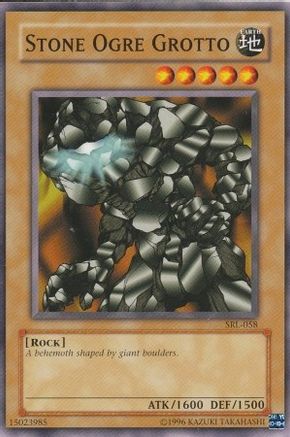 Stone Ogre Grotto (SRL-058) - Spell Ruler Unlimited - Premium Yugioh Single from Konami - Just $0.25! Shop now at Game Crave Tournament Store