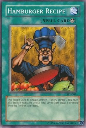 Hamburger Recipe (SRL-063) - Spell Ruler Unlimited - Premium Yugioh Single from Konami - Just $0.25! Shop now at Game Crave Tournament Store