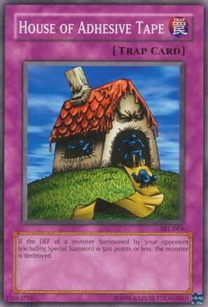 House of Adhesive Tape (SRL-064) - Spell Ruler Unlimited - Premium Yugioh Single from Konami - Just $0.25! Shop now at Game Crave Tournament Store