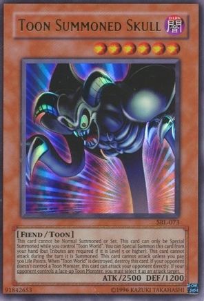 Toon Summoned Skull (SRL-073) - Spell Ruler Unlimited - Premium Yugioh Single from Konami - Just $3.07! Shop now at Game Crave Tournament Store