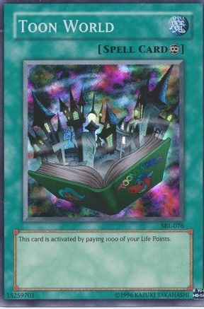 Toon World (SRL-076) - Spell Ruler Unlimited - Premium Yugioh Single from Konami - Just $2.42! Shop now at Game Crave Tournament Store