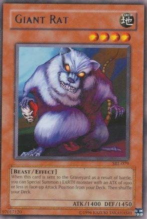 Giant Rat (SRL-079) - Spell Ruler Unlimited - Premium Yugioh Single from Konami - Just $0.39! Shop now at Game Crave Tournament Store
