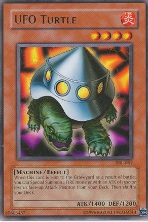 UFO Turtle (SRL-081) - Spell Ruler Unlimited - Premium Yugioh Single from Konami - Just $0.35! Shop now at Game Crave Tournament Store