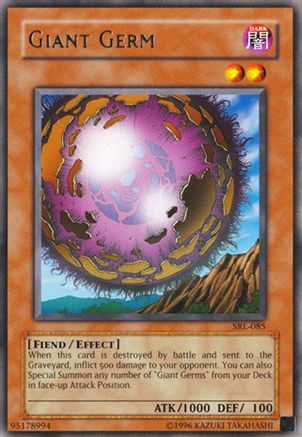 Giant Germ (SRL-085) - Spell Ruler Unlimited - Premium Yugioh Single from Konami - Just $0.45! Shop now at Game Crave Tournament Store