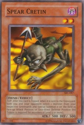 Spear Cretin (SRL-087) - Spell Ruler Unlimited - Premium Yugioh Single from Konami - Just $0.25! Shop now at Game Crave Tournament Store