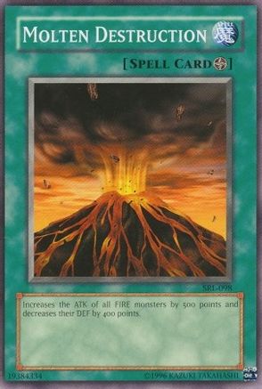 Molten Destruction (SRL-098) - Spell Ruler Unlimited - Premium Yugioh Single from Konami - Just $0.25! Shop now at Game Crave Tournament Store