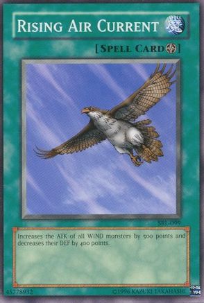 Rising Air Current (SRL-099) - Spell Ruler Unlimited - Premium Yugioh Single from Konami - Just $0.26! Shop now at Game Crave Tournament Store
