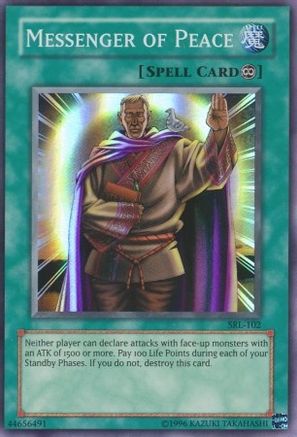 Messenger of Peace (SRL-102) - Spell Ruler Unlimited - Premium Yugioh Single from Konami - Just $2.46! Shop now at Game Crave Tournament Store