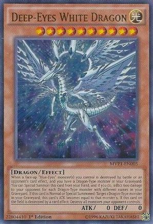 Deep-Eyes White Dragon (MVP1-EN005) - The Dark Side of Dimensions Movie Pack 1st Edition - Premium Yugioh Single from Konami - Just $0.77! Shop now at Game Crave Tournament Store