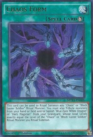 Chaos Form (MVP1-EN008) - The Dark Side of Dimensions Movie Pack 1st Edition - Premium Yugioh Single from Konami - Just $0.91! Shop now at Game Crave Tournament Store