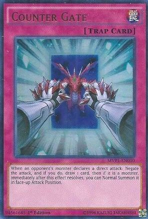 Counter Gate (MVP1-EN010) - The Dark Side of Dimensions Movie Pack Unlimited - Premium Yugioh Single from Konami - Just $0.08! Shop now at Game Crave Tournament Store