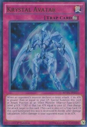 Krystal Avatar (MVP1-EN011) - The Dark Side of Dimensions Movie Pack Unlimited - Premium Yugioh Single from Konami - Just $0.25! Shop now at Game Crave Tournament Store