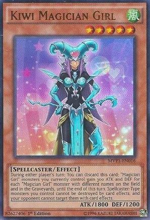 Kiwi Magician Girl (MVP1-EN016) - The Dark Side of Dimensions Movie Pack 1st Edition - Premium Yugioh Single from Konami - Just $0.96! Shop now at Game Crave Tournament Store
