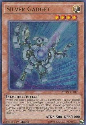 Silver Gadget (MVP1-EN017) - The Dark Side of Dimensions Movie Pack Unlimited - Premium Yugioh Single from Konami - Just $0.25! Shop now at Game Crave Tournament Store