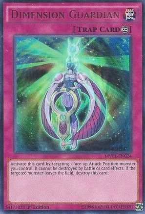 Dimension Guardian (MVP1-EN024) - The Dark Side of Dimensions Movie Pack Unlimited - Premium Yugioh Single from Konami - Just $0.26! Shop now at Game Crave Tournament Store