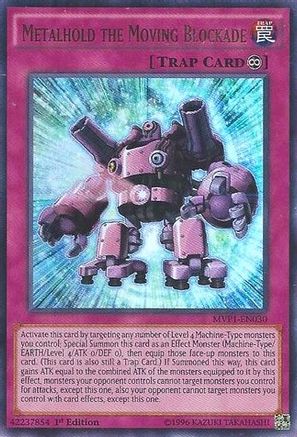 Metalhold the Moving Blockade (MVP1-EN030) - The Dark Side of Dimensions Movie Pack 1st Edition - Premium Yugioh Single from Konami - Just $0.08! Shop now at Game Crave Tournament Store