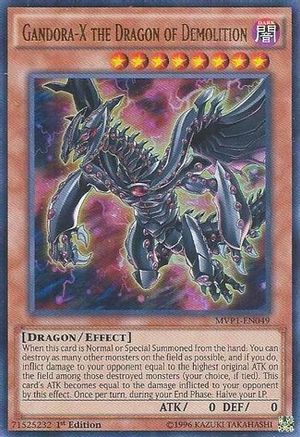 Gandora-X the Dragon of Demolition (MVP1-EN049) - The Dark Side of Dimensions Movie Pack Unlimited - Premium Yugioh Single from Konami - Just $0.26! Shop now at Game Crave Tournament Store
